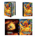 Summerflowers - 240PCS Game Card Collection Holder for Pokemon Cards Album Book Cartoon - Anime Collection Folder for kids (cards excluded). 