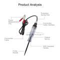 Geepact Car Electrical Testers 6V 12V 24V DC Voltage Car Electric Test Pen Auto Truck Circuit Tester Long Probe Pen with Light Bulb For Car Truck Power Detection Test Tools. 