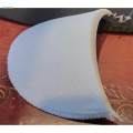 6 Pairs White Sponge Shoulder Pads for Women Men Unisex DIY. 