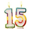 Rainbow Color Outline Number 0 TO 9 Birthday Cake Candle | Number Candle For Birthday And Anniversary Parties | Best Quality| Cheapest Price. 