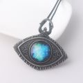 Game Bloodborne Cosmic Eye Necklaces Crow Hunter Wheel Hunter Badge Pendant Necklace Men Women Fans Cosplay Jewelry Gift. 