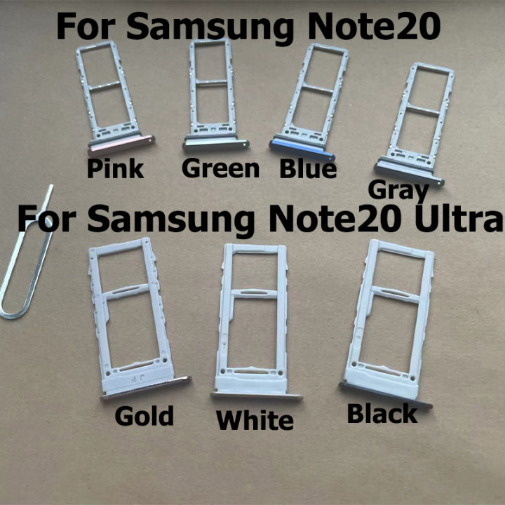 SI Card ray For Samsung ala ote20 ote 20 ltra Card eader S Soet Connector ual SI eplacement