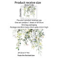 Green Plant Leaves Wall Sticker Bathroom Toilet Decor Living Room Cabinet Home. 
