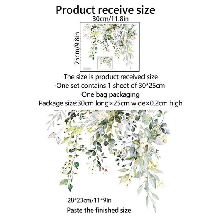 Green%20Plant%20Leaves%20Wall%20Sticker%20Bathroom%20Toilet%20Decor%20Living%20Room%20Cabinet%20Home%20-%20Image%203