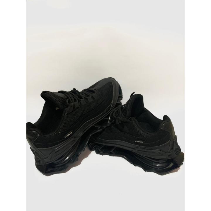 Jet Black Sneakers for Men.