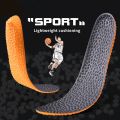 Popcorn Memory Foam Elastic Sports Insoles for Shoes Deodorant Breathable Running Cushion for Men Women Orthotic Shoes Sole Pad. 