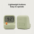 Retro Mini Handheld Game Machine Alarm Clock Kids Cute Digital Clock Multi Function Countdown Snooze Desk Table Clock Easy Install Easy to Use. 