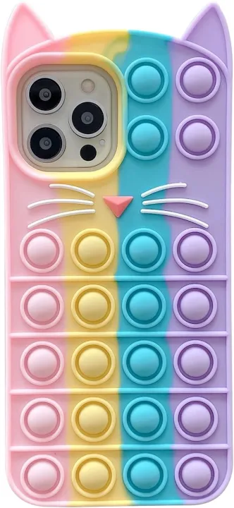 Push%20Pop%20It%20Phone%20Case%20for%20iPhone%2012%20Pro%20Max,Push%20Pop%20Bubble%20Fidget%20Toys%20Mobile%20Phone%20Protective%20Shell%20for%20Kids%20Adults%20-%20iPhone%2012%20Pro%20Max%206.7%20Inch,Cat%20Rainbow%20-%20Image%203