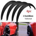 Universal Fender Flares for Honda and Corolla  Black  04 Pcs Set. 