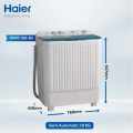 Haier Twin Tub Washing Machine  HWM 100 BS  10 KG  Gear System  Washer and Spinner   With Two Years Official Warranty. 