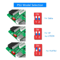 Power Supply Breakout Board Adjustable Voltage Knob 3.3V/5V/12V /USB2.0/QC2.0/3.0/12V for /// PSU Easy Install Easy to Use. 