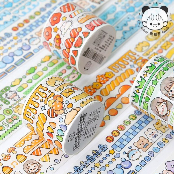 4Cm*5M%20Colorful%20Border%20Washi%20Tape%20Decorative%20Scrapbooking%20Sticker%20Label%20Cartoon%20Girl%20Masking%20Tape%20Stationery%20School%20Supplies%20-%20Image%205