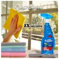 Good Morning Glass Cleaner Pro Anti Dust Extra Shine Lemon Fragrance 500 ml Spray Bottle. 