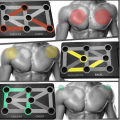 Pushup board 9 in 1 Multi purpose Home exercise bar. 