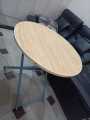 Folding Table Dining Table and Study Table Wooden Top metal Frame. 