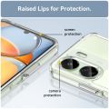 For Redmi 13C Back Cover Case Shockproof (Silicon| Transparent). 