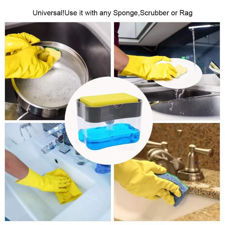 Dish%20Soap%20Dispenser%20Kitchen%20Detergent%20Dispenser%20Hand%20Pump%20Liquid%20Soap%20Dispenser%20Sink%20Organizer%20with%20Sponge%20Utensil%20Holder%20for%20Kitchen%20Bathroom%20-%20Image%202