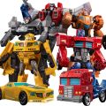 Wei Jiang New Cool Anime Transformation Toys Robot Car Super Action Figures Model 3c Plastic Kids Gifts Boys Juguetes. 