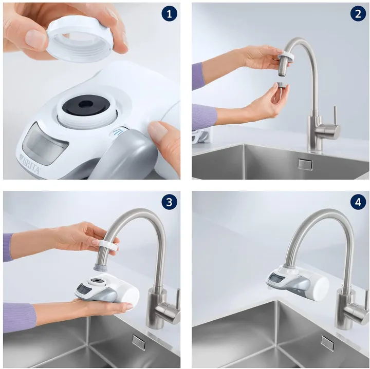 BRITA%20Filter%20System%20On%20Tap%20for%20the%20Tap%20-%20Classic%20and%20Bundle%20One%20size%20Bianco%20-%20Image%203
