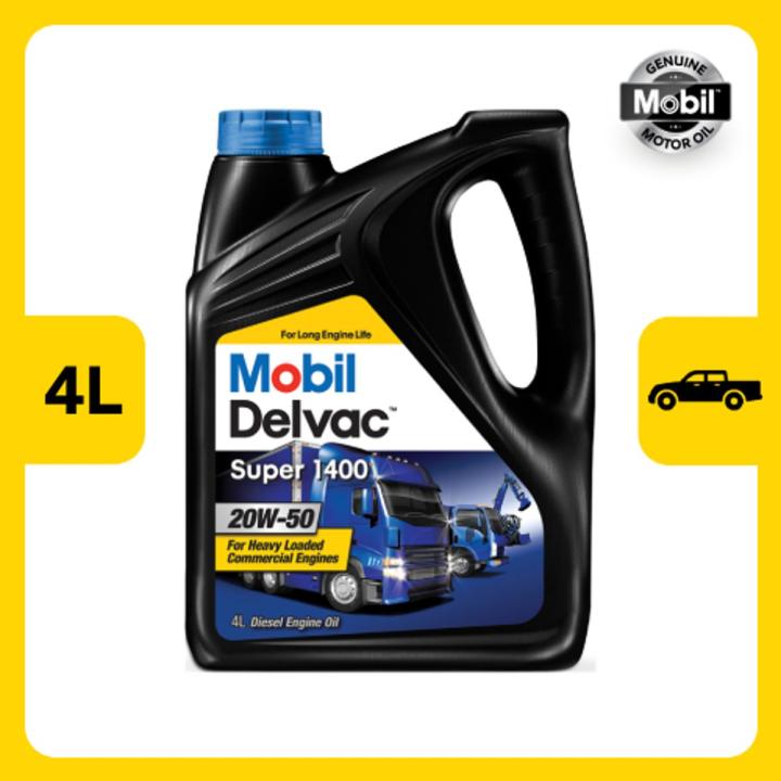 Mobil Delvac Super 1400 20W-50 4L