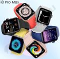 i8 Pro Max Smart Watch | Series 8 | New Smartwatch Latest 2022 | For IOS and Android | sports fitness Watch | Hi watch i8 pro smart watch | Bluetooth Calling Scroll feature Full Screen Touch | i8 pro max smartwatch | Smart watch for boys and Girls. 