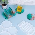 Coaster Resin Mold Kit DIY for Epoxy Resin Casting Coasters Home. 