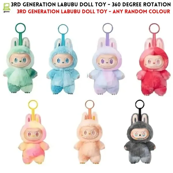 3rd Generation Labubu Doll – 7 Inch / 17cm POP MART Blind Box with ...