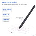 Passive Stylus Pen Battery-Free Smart Pen Suitable For VINSA VIN1060PLUS/T608 Graphics Drawing Tablet. 