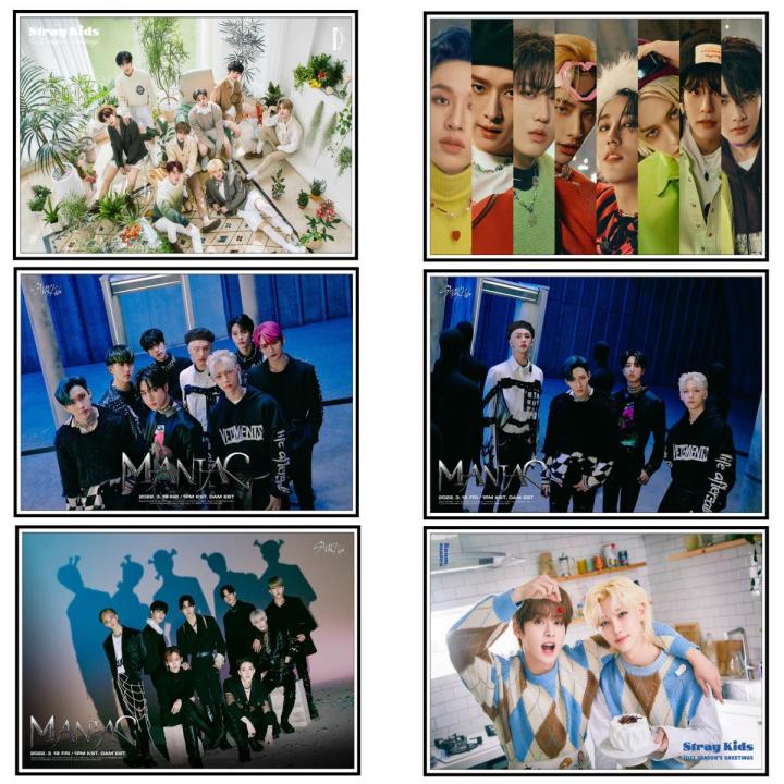 KPOP Stray Kids Poster New Album ODDINARY MANIAC 2022 Season's Greetings Posters Cards