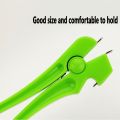 Clam Shell Clip Kitchen Tool Multi-Function Open Clamshell Stainless Steel Seafood Clip Spring Design Food Clip Home Supples 1Pcs. 