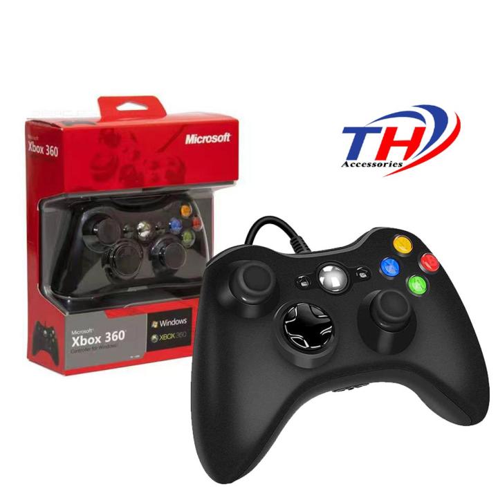 Xbox 360 Controller for Windows & Xbox 360 Console Wired USB Joystick Support PC Laptop