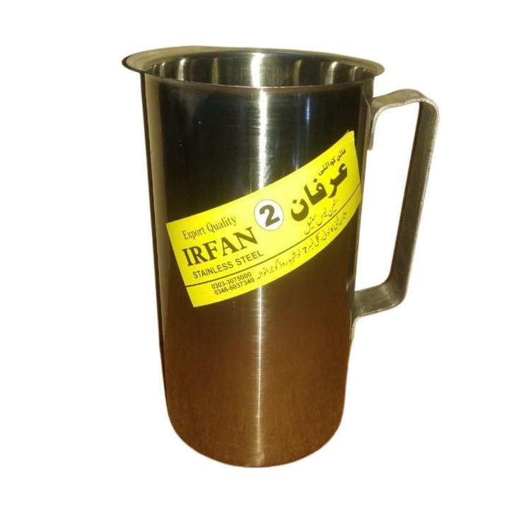Heavy Water Jug 1 Liter Stainless Steel Rust Free