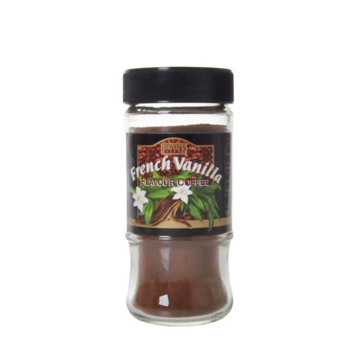 Private Club - Flavored Coffee - French Vanilla - 50g (Imported & Halal)- Instant Coffee