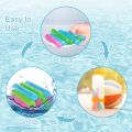 12 Pack Reusable Ice Cubes for Drinks, Quick Freeze Reusable Water Bottle Ice Stick BPA Free, Washable Plastic Ice Cubes. 