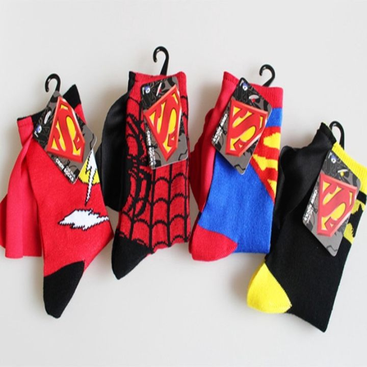 Children's%20Superman%20Clothing%20Socks%20Batman%20Football%20Socks%20Autumn%20Winter%20Socks%20-%20Image%207