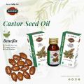 DURVESH CASTOR OIL 30ml OIL BOTTLE CASTOR OIL FOR HAIR GROWTH CASTOR OIL FOR EYELASHES GROWTH CASTOR OIL ORGANIC CASTOR SEED OIL HERBAL & ESSENTIAL OIL 30ml GOLDEN 100% PURE & NATURAL. 