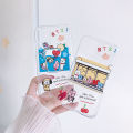 bt21 Kawaii Anime Kpop CHIMMY TATA COOKY Mobile Phone Case Iphone11 12 13Pro Cartoon Cellphone Cover Transparent Anti-Drop Shell. 