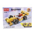Decool Architect Super Race Building Blocks For Kids Technique Jisi Bricks Block & Engineering Toy Creative Dirt Car Lego_ Toys Plastic Educational 121+Pcs DIY Brick ATV Go Kart Model Play Build Skill Set Gift For Kids Teenager Boys & Girls Code: 3106. 
