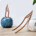 U Shaped Wooden Hair Sticks Forks Handmade Hairpins and Clips Creative Chinese Style Headpieces for Women Girls Ponytail Holder. 