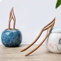 U Shaped Wooden Hair Sticks Forks Handmade Hairpins and Clips Creative Chinese Style Headpieces for Women Girls Ponytail Holder. 