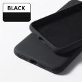 Oneplus 10T Soft Liquid Silicone Case For One Plus 10T Slim Soft Back Cover Black. 