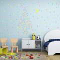 100 Pcs Luminous Stars Wall Stickers,Home Glow In The Dark Stars For Kids Baby Room ,DIY Wall Art Home Decor Sticker. 