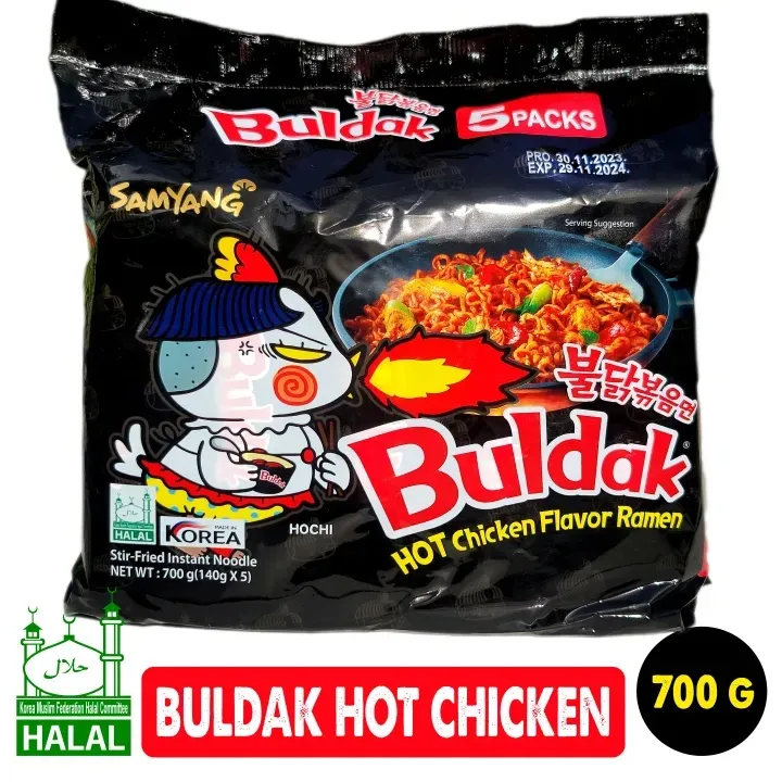 Samyang Buldak Black Hot Chicken Ramen – Imported Korean Spicy Noodles ...