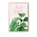 Nordic Tropical Green Leaves Canvas Painting Poster Wall Art Picture Room Decor. 