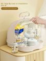 Baby Bottle Drying Rack Organizer Box. 