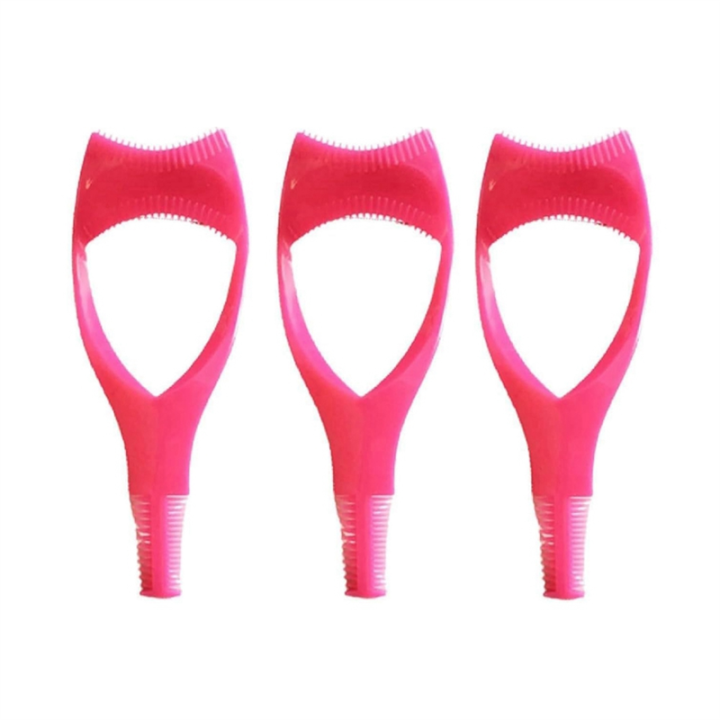 Eyelashes Tools Mascara Shield Applicator ,Rose Red