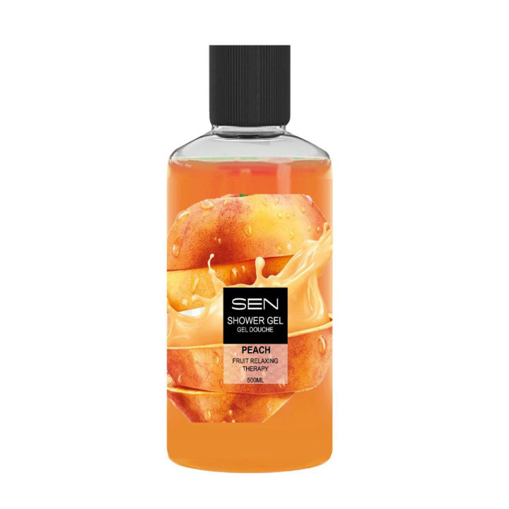 Sen Body Wash 500ml-Peach Fragrance Shower Gel(Made in Turkey)