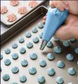 Cakeware 13 Pieces Cake Decorating Tools Frosting Food Grade Silicone Icing Piping Bag with Stainless Steel Nozzles of different Design Reusable and Washable. 