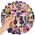 10/50pcs Anime Overlord Stickers Momonga Albedo Sticker For Laptop Waterproof Graffiti Skateboard Sticker DIY Toy Motorcycle. 