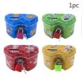 Money Saving Box Mini  Bank for kids Multi Color Lockable Money Box. 